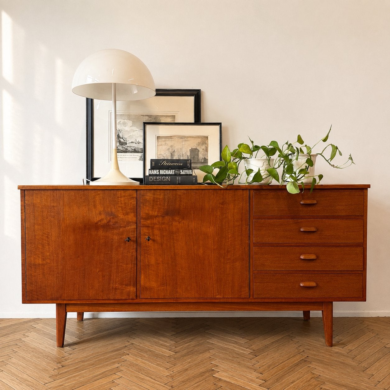 Buffet vintage, buffet, teck, Enlèvement ou Envoi