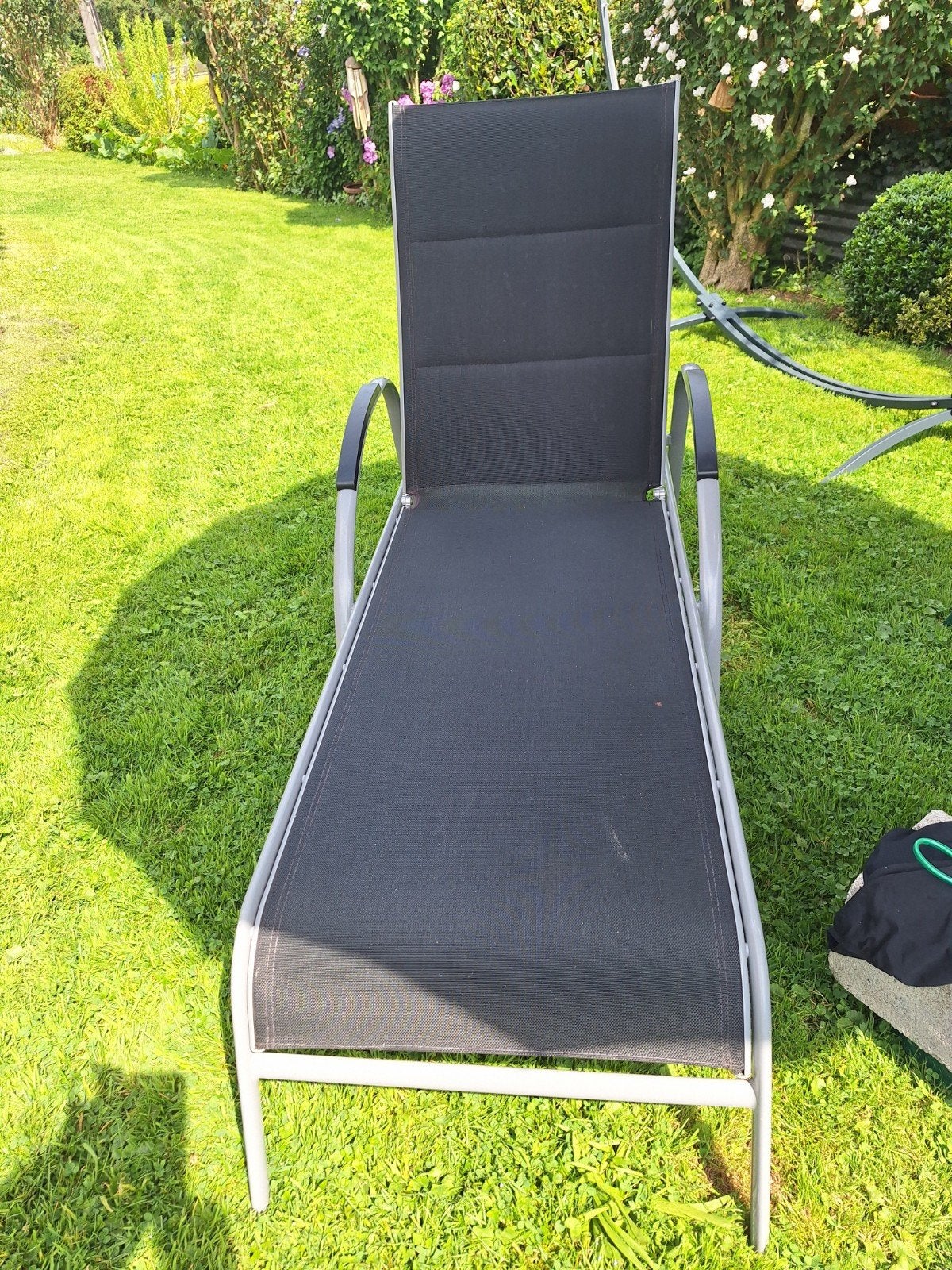 CHAISE LONGUE OU RELAX, Jardin & Terrasse, Enlèvement, Comme neuf, Métal, Mobile