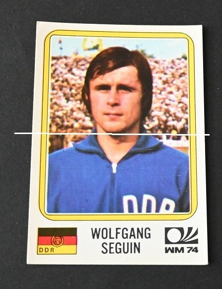 Panini München 74 DDR Wolfgang Seguin, Verzamelen, Verzenden, Zo goed als nieuw, Poster, Plaatje of Sticker