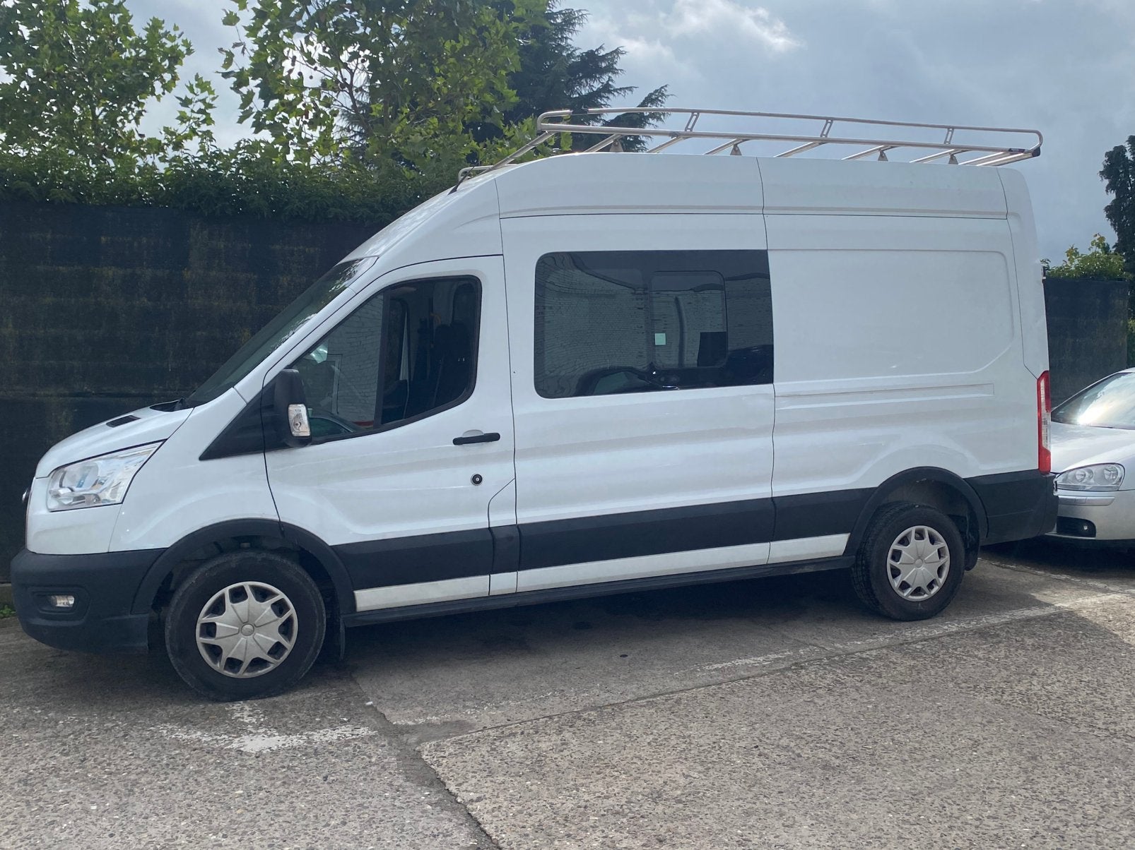Cabine Dubb du Ford Transit 2021, Autos, Euro 6, Entreprise, Boîte manuelle, Noir