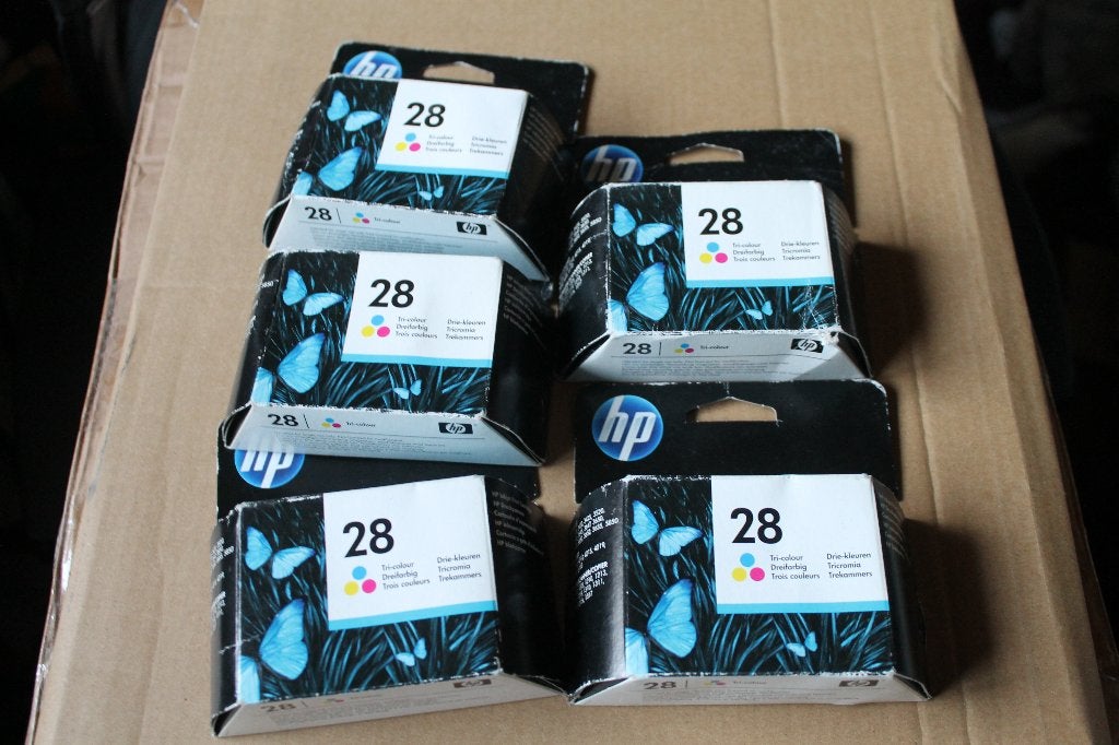 5 x HP 28 - Inktcartridge / Kleur (C8728AE),nieuw in verpak., Computers en Software, Printerbenodigdheden, Ophalen of Verzenden