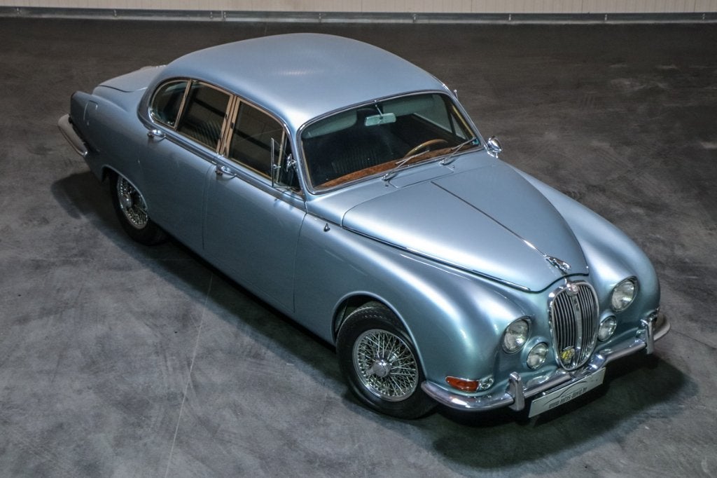 Jaguar S-Type Saloon 3.8 Overdrive LHD Manueel, Auto's, 4 deurs, Achterwielaandrijving, 164 kW, Blauw