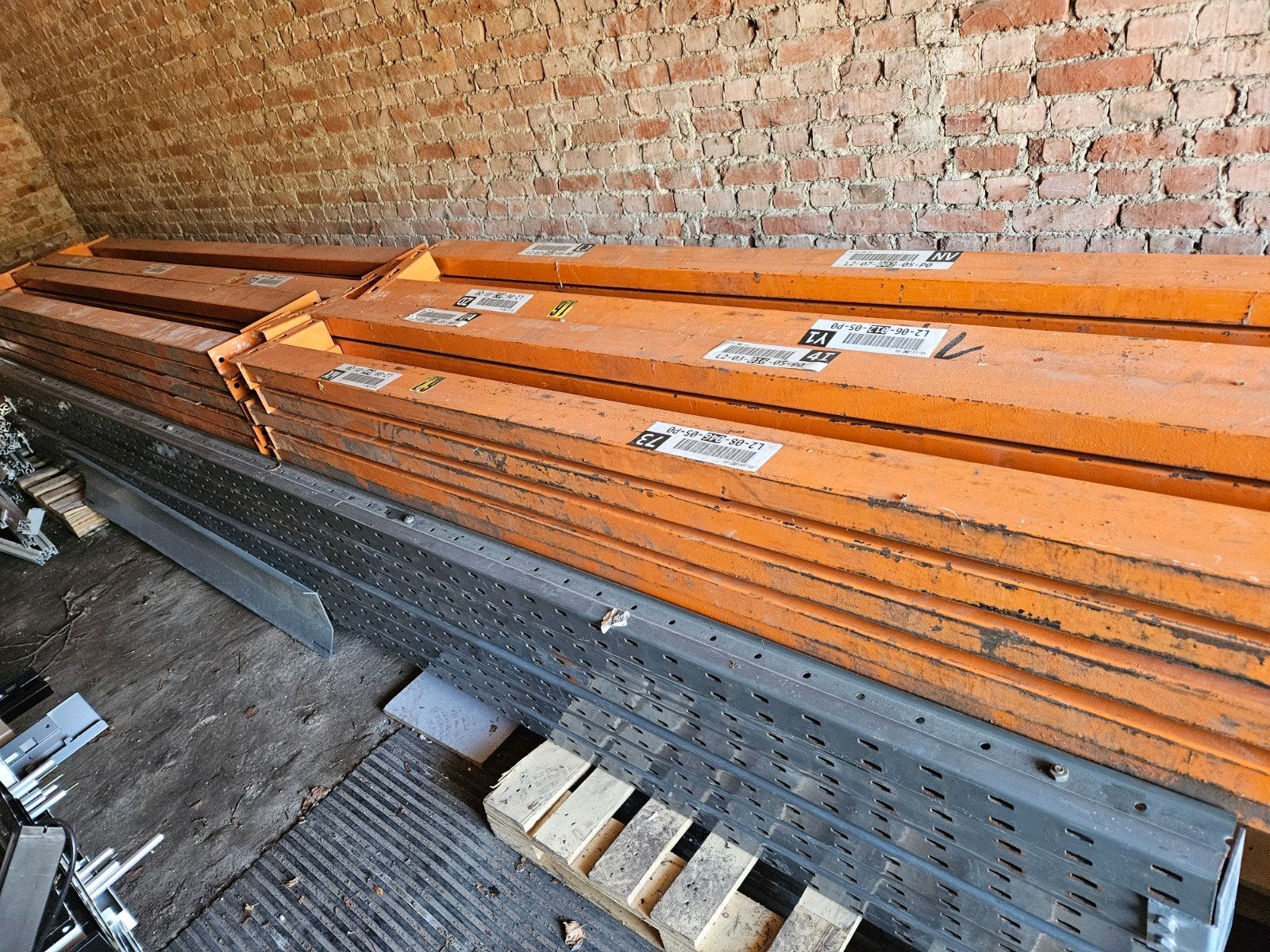 Palletstelling, Doe-het-zelf en Bouw, Ophalen, Gebruikt