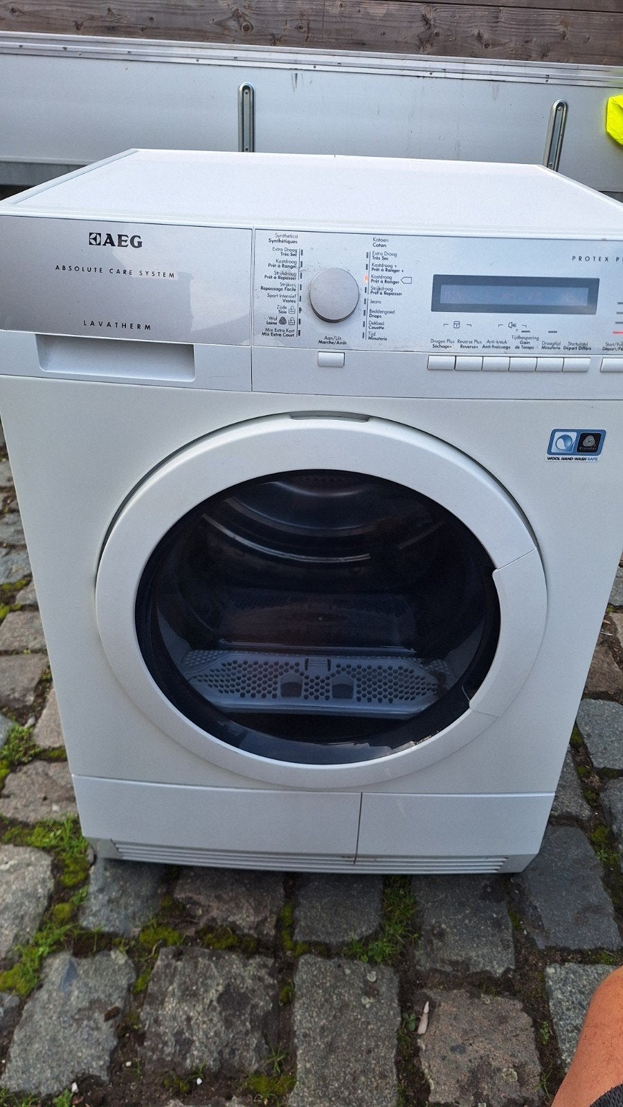 AEG Droogkast condensatie, Elektronische apparatuur, Ophalen, 6 tot 8 kg, Gebruikt, Anti-kreukfase