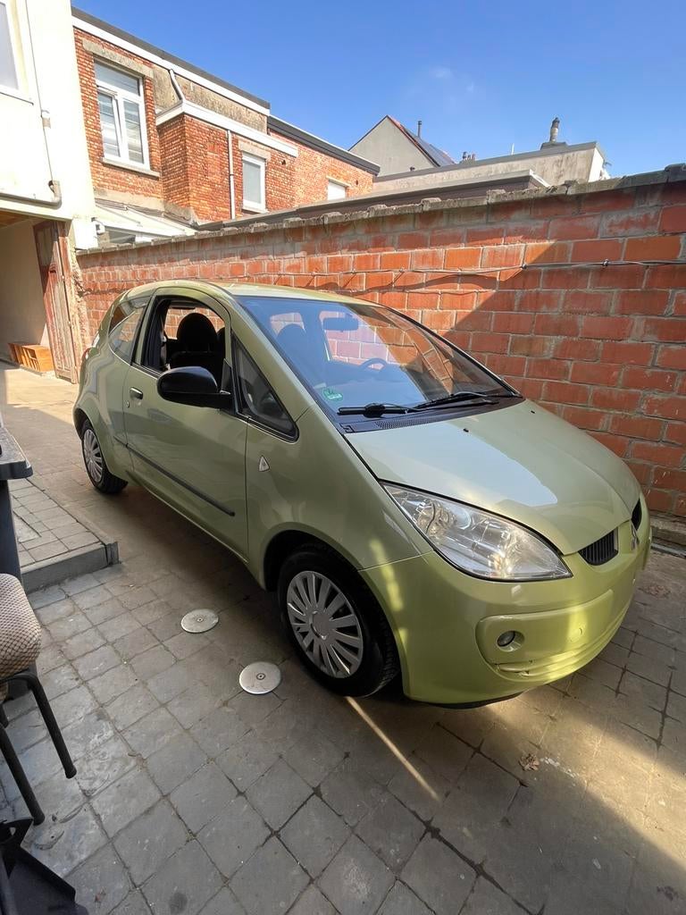 Mitsubishi Colt 2007 – 93.000 km – Keuring + Garantie, Auto's, Mitsubishi, Stof, Zwart, Colt, Handgeschakeld
