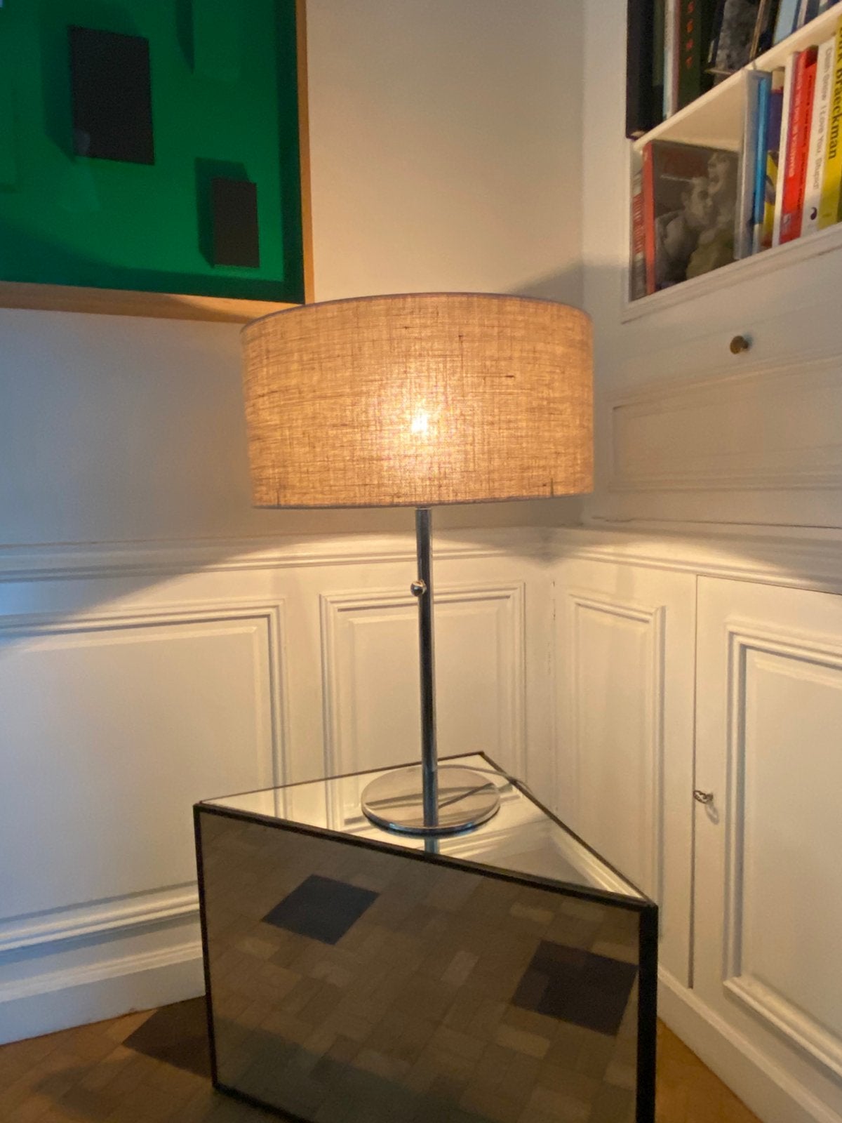 Lampe de table Ikea Lunta, Maison & Meubles, Vintage, Comme neuf, Enlèvement, E27 (grand)