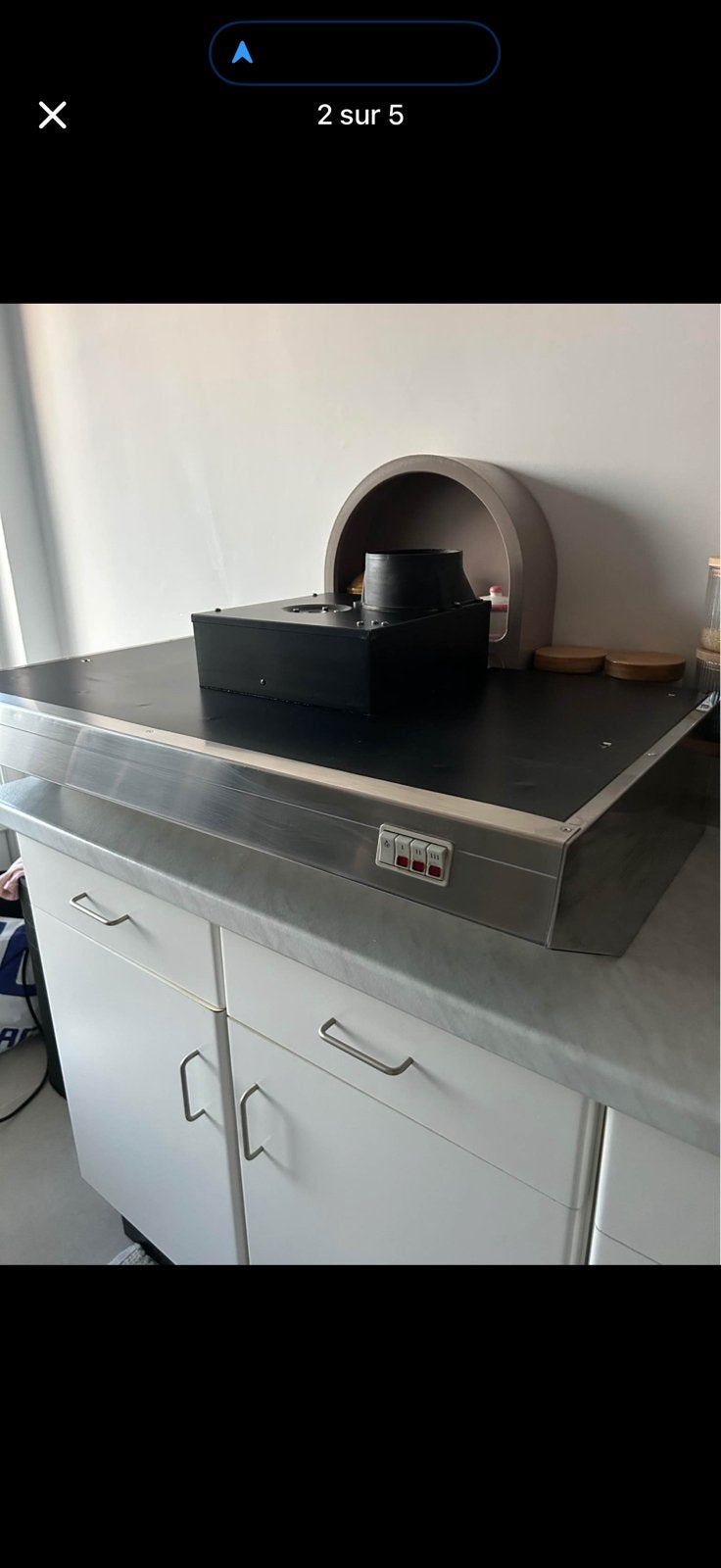 Gratuit Hotte encastrable Novy, Electroménager, Hottes, Enlèvement, Utilisé