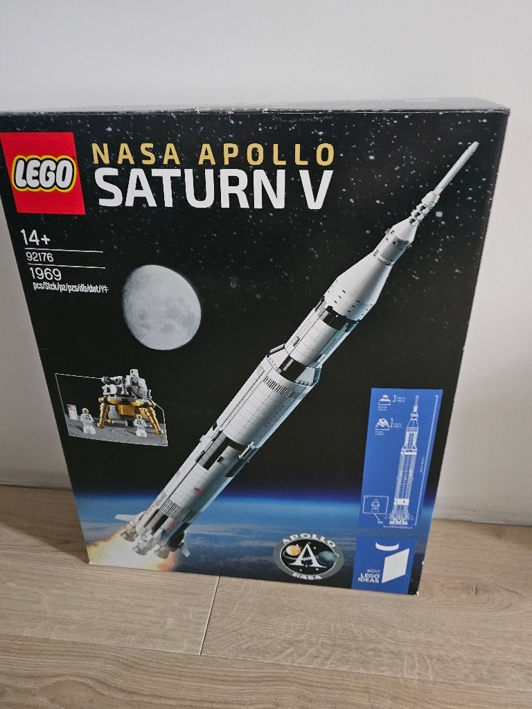 92176 LEGO Ideas NASA Apollo Saturn V, Lego, Ophalen of Verzenden, Compleet, Ideas