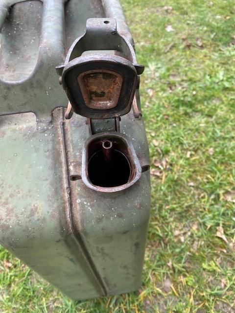 metalen jerrycan 20 L, Ophalen, Gebruikt