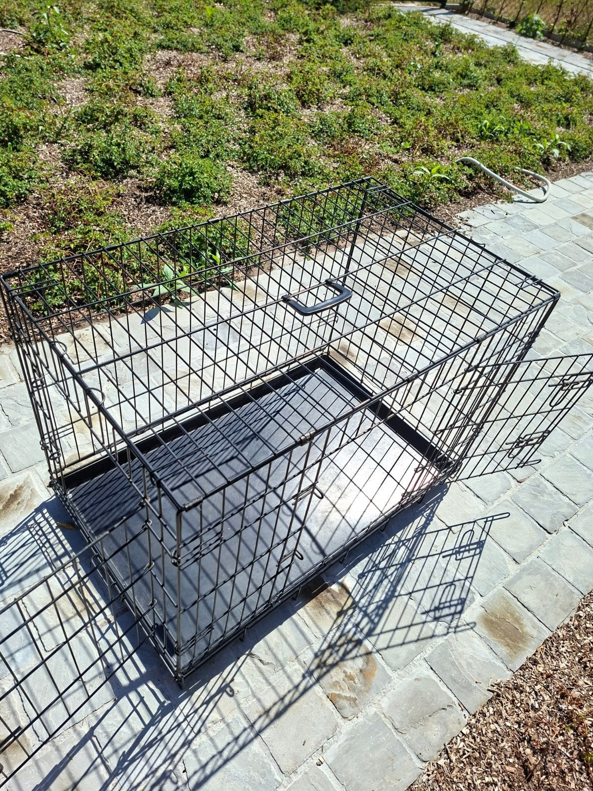 Bench zwart 90x55x64 cm, Dieren en Toebehoren, Ophalen