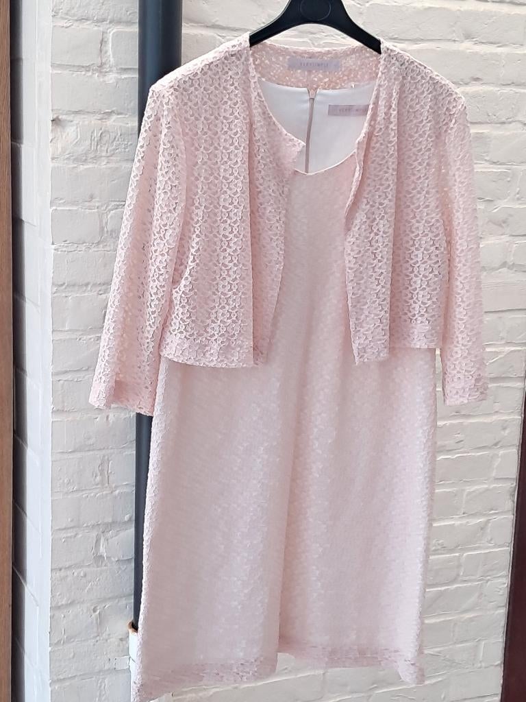 ensemble zomerkleed met jas, Kleding | Dames, Ophalen, Maat 46/48 (XL) of groter, Roze