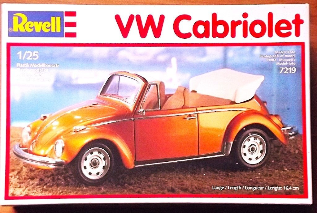 VW Beetle Volkswagen Coccinelle Cabriolet - Echelle 1:25, Hobby & Loisirs créatifs, Modélisme | Voitures & Véhicules, Neuf, Enlèvement ou Envoi