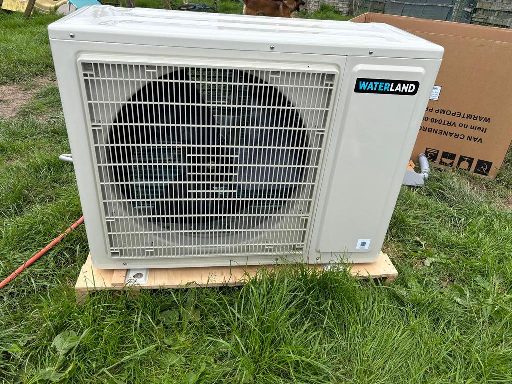 Warmtepomp, Ophalen, Zo goed als nieuw