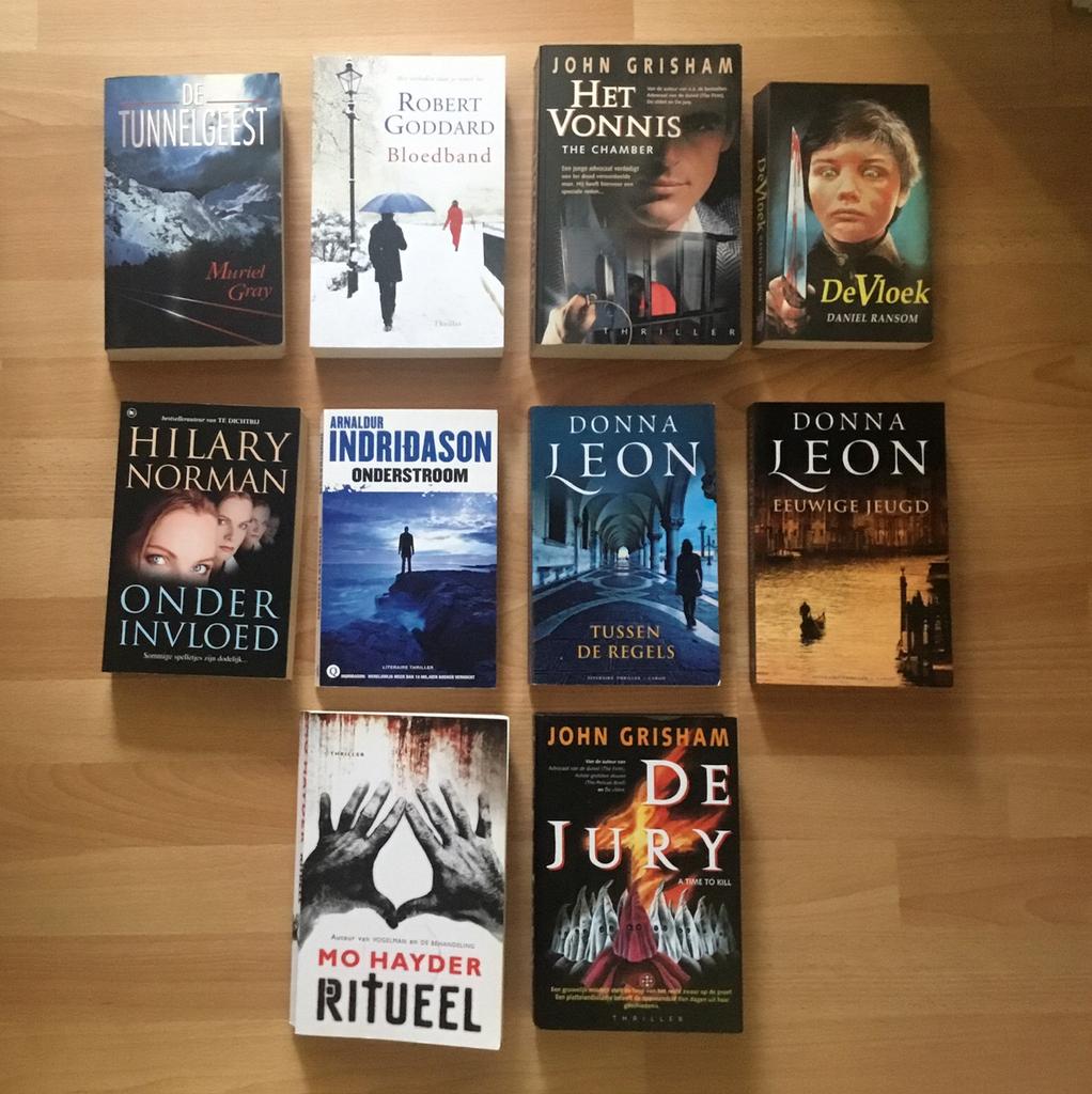 Boeken thrillers, Ophalen of Verzenden