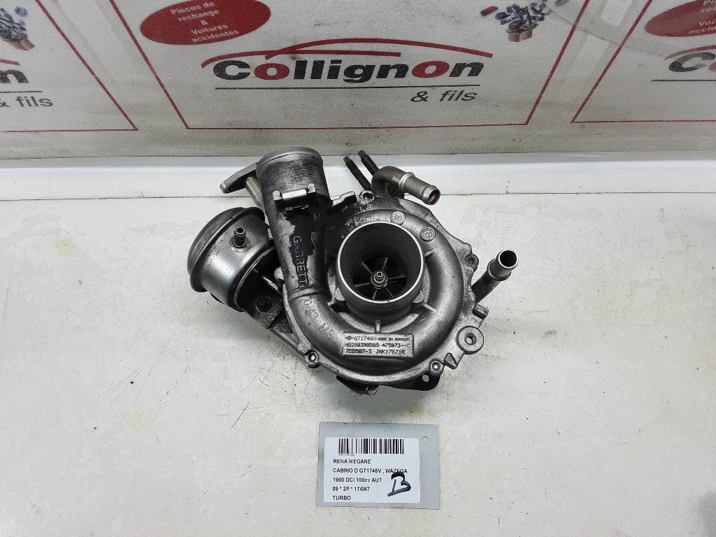 TURBO Renault Megane II CC (EM) (01-2003/12-2010) (7555073), Auto-onderdelen, Gebruikt, Renault, Mevr. I. Hauben, Rue de l'Espoir 34 34
4030  GRIVEGNÉE, BE