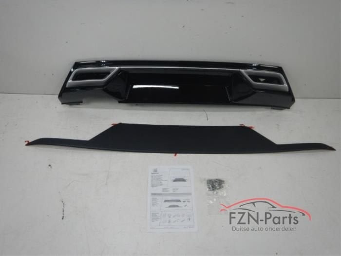 Seat Ibiza 6F FR Achterbumper onderlip Diffuser+Inleg, Auto-onderdelen, Ophalen of Verzenden, Gebruikt, Achter, Bumper