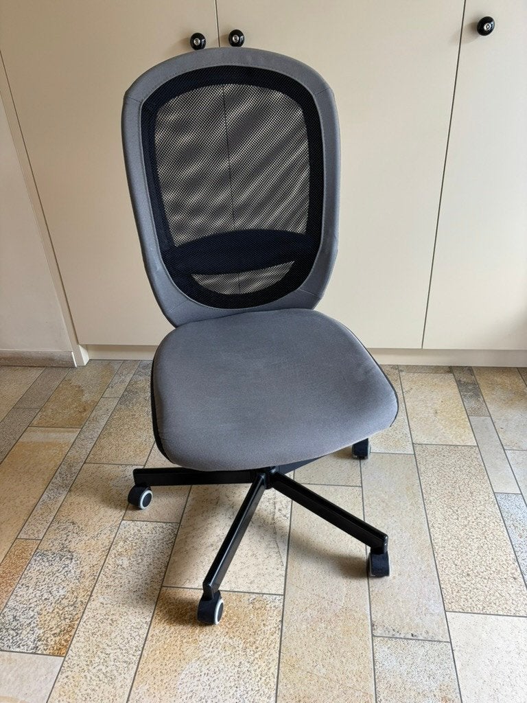 Chaise de bureau IKEA FLINTAN (gris), Maison & Meubles, Chaises de bureau, Enlèvement, Utilisé, Gris, Chaise de bureau
