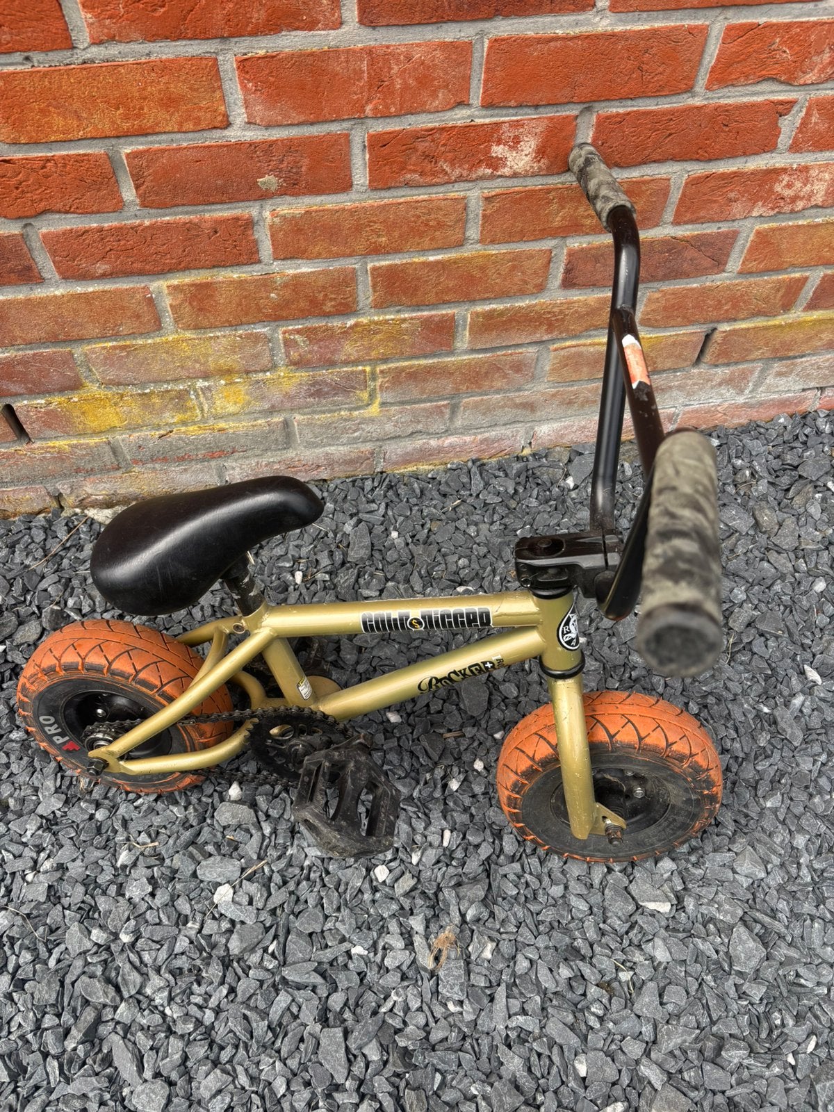 Mini bmx (problème moyeu arrière), Fietsen en Brommers, Ophalen, Gebruikt