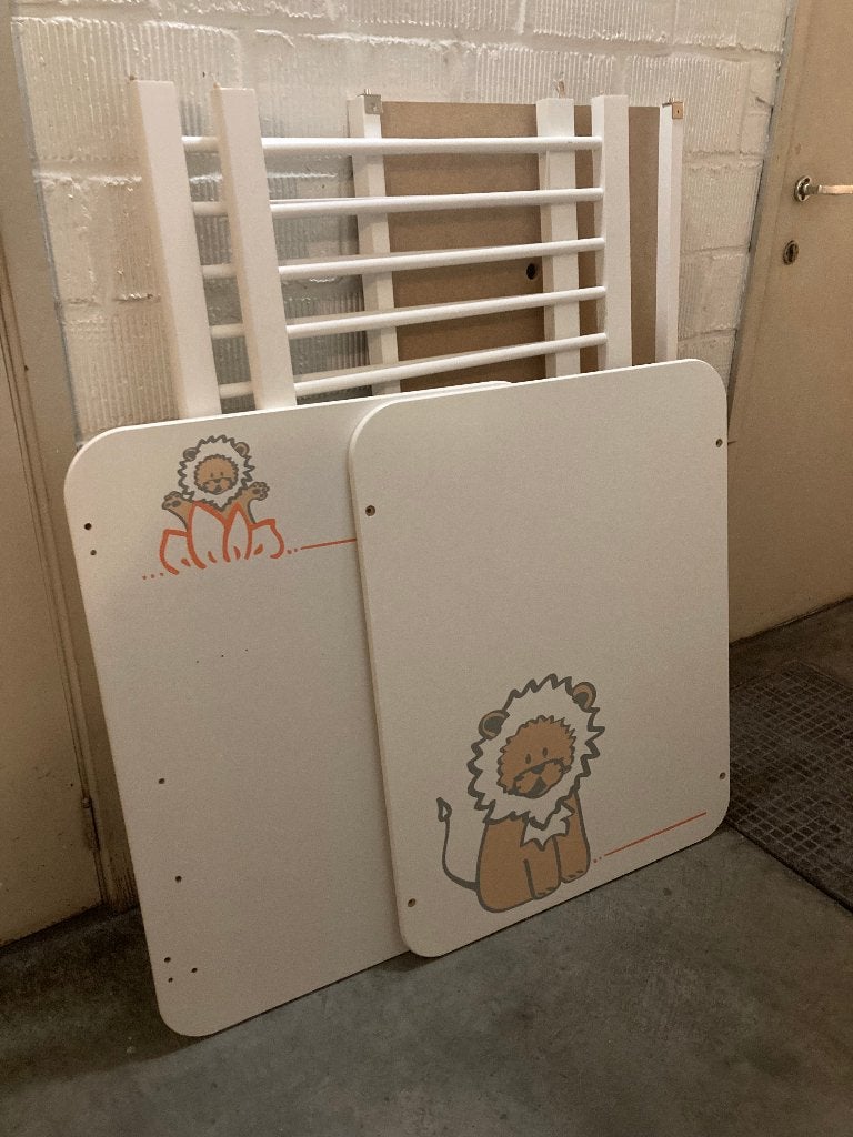 Lit bébé, Matelas, 70 à 85 cm, Enlèvement, Utilisé