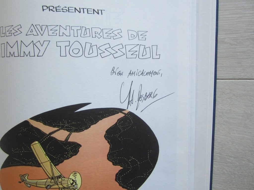 Jimmy Tousseul - 4. L'homme brisé - E.O. dédicacée, Livres, Neuf, Enlèvement ou Envoi, Une BD, Desberg - Desorgher