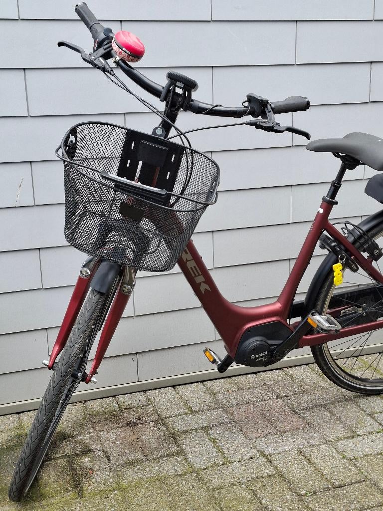 Trek Ebike met weinig kilomters en 500watt batterij, Fietsen en Brommers, (Extra) lage instap, Zo goed als nieuw, 50 tot 53 cm