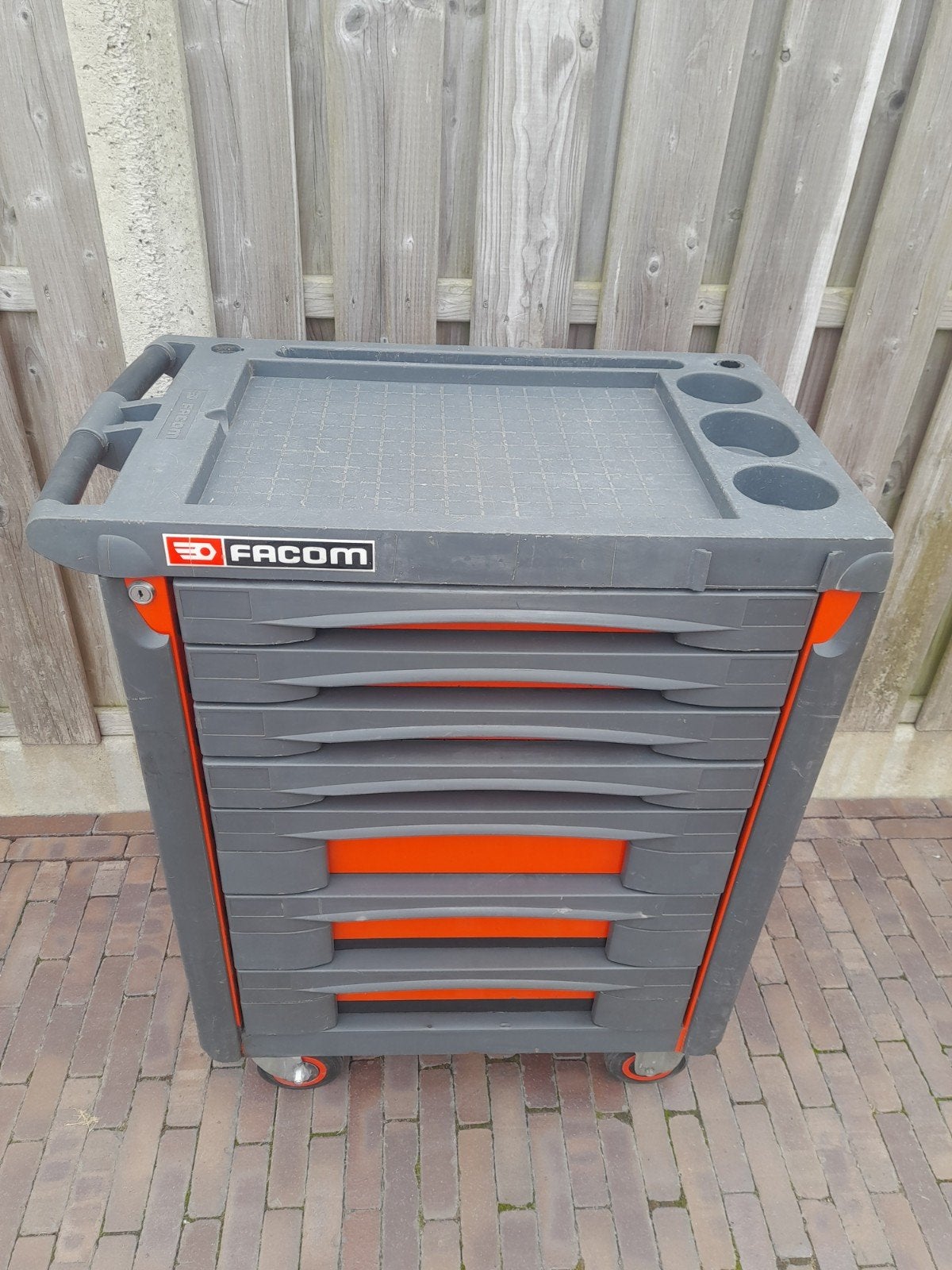 facom gevulde gereedschapswagen gereedschapskar, Doe-het-zelf en Bouw, Ophalen