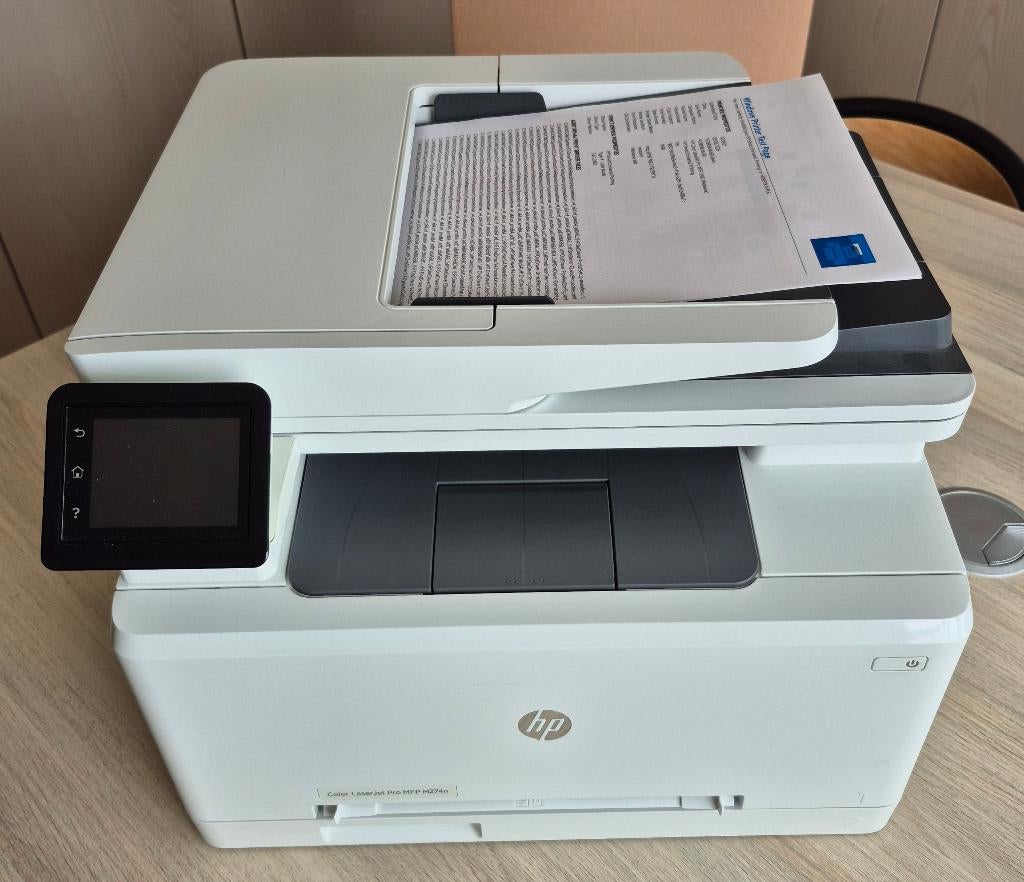 Multifunctionele kleurenlaserprinter HP M274N, Computers en Software, Ophalen, All-in-one, Zo goed als nieuw, HP