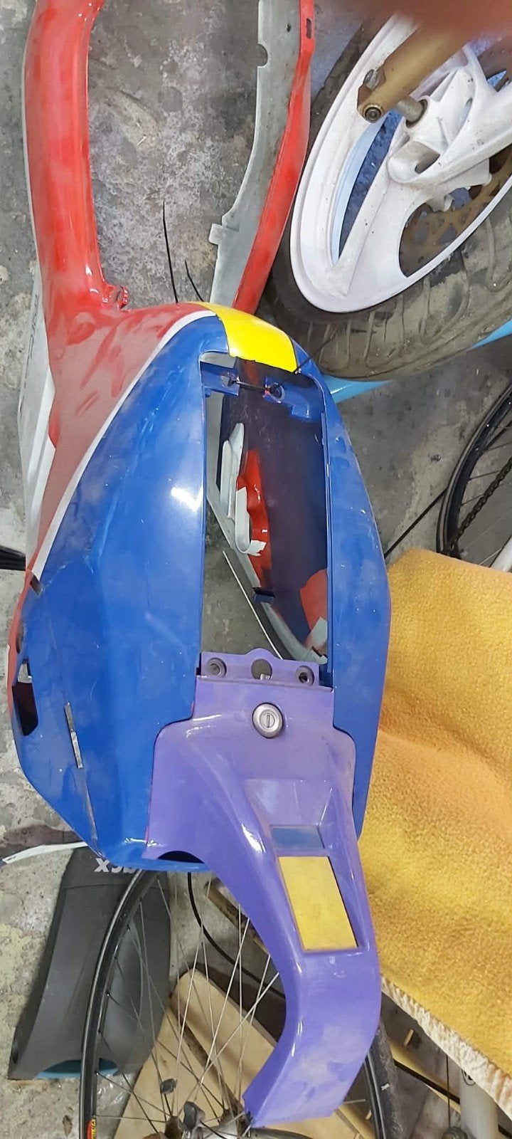honda  nsr 125  met 2 rond lichten voor  de jaar 1980, Motoren, Tuning en Styling, Ophalen