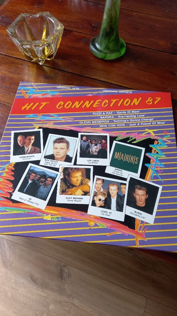 vinyl 33T hit connection 1987 U2,communards,sandra, Ophalen, Zo goed als nieuw, Pop