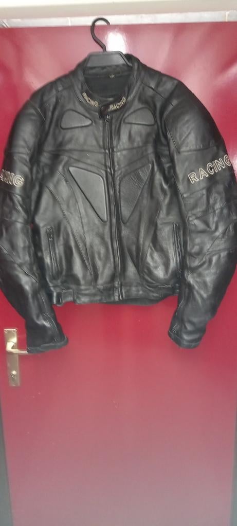 Zeer mooie ledermotorvest maat XL, Motoren, Kleding | Motorkleding, Ophalen