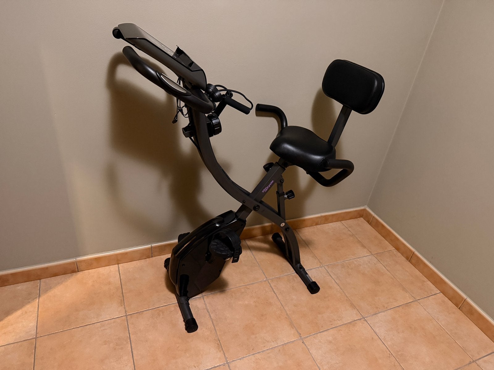 Vélo d’appartement pliable, Jambes, Comme neuf, Enlèvement, Vélo d'appartement