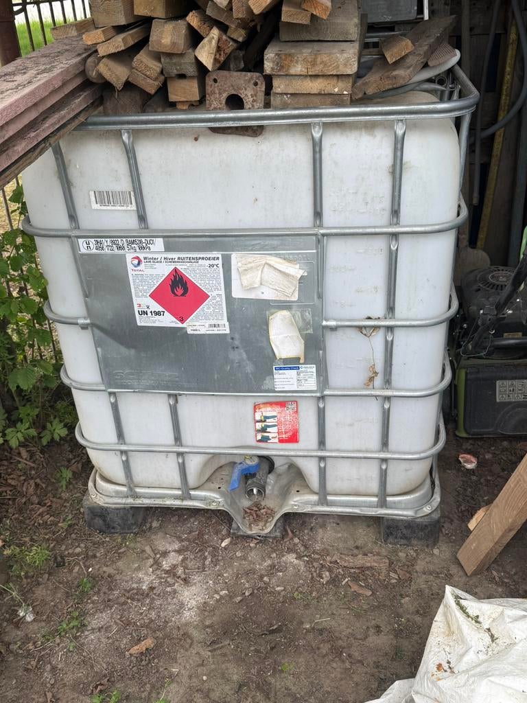 Cubi 1000l, Tuin en Terras, Regentonnen, Ophalen, Gebruikt