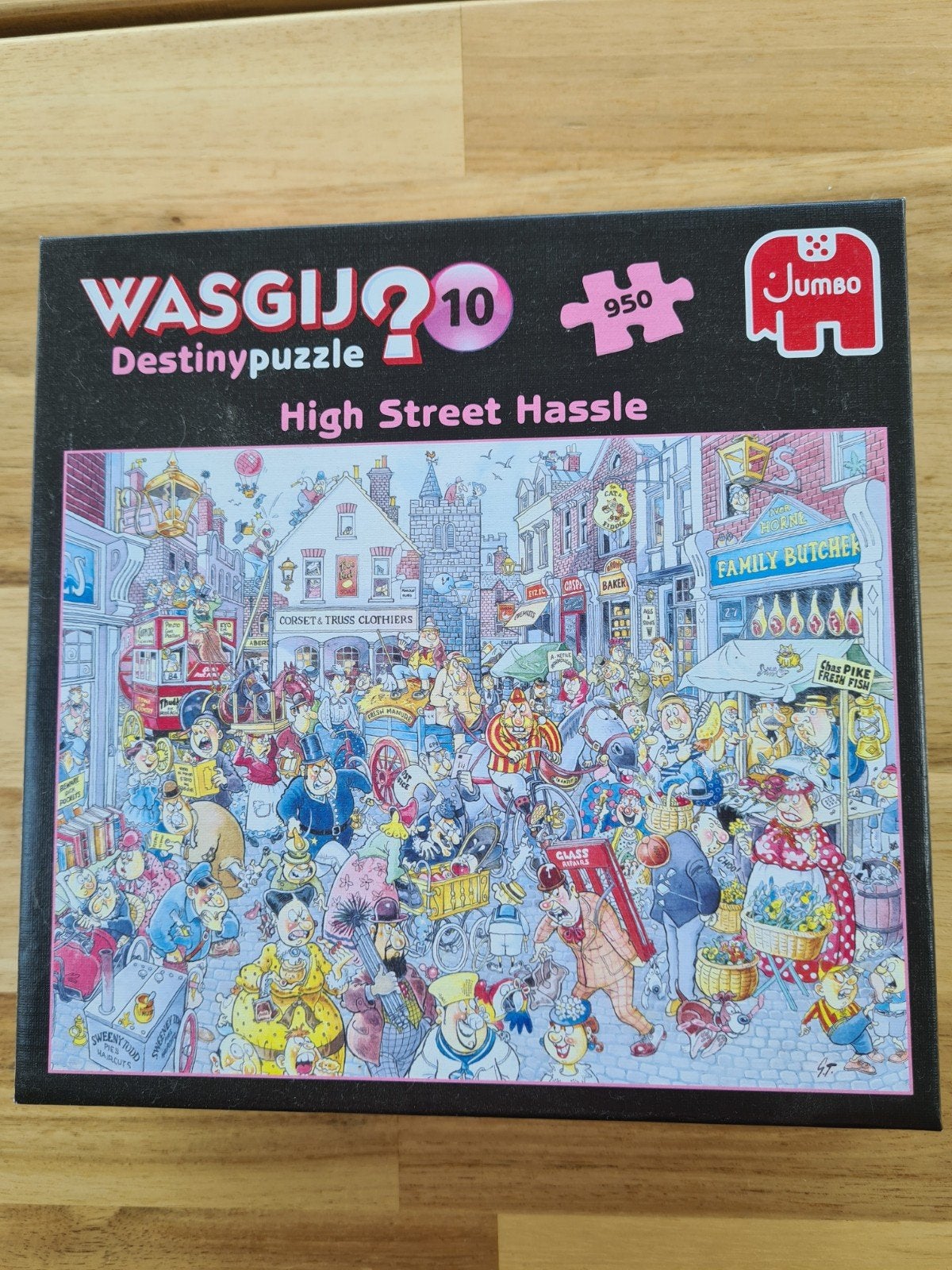 puzzel Wasgij? 950 stukjes, Enlèvement