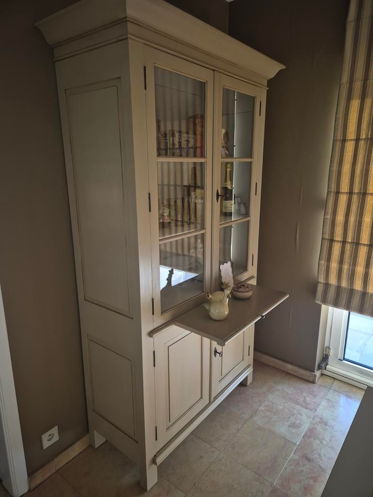 Vitrine kast, Huis en Inrichting, Kasten | Vitrinekasten, Ophalen