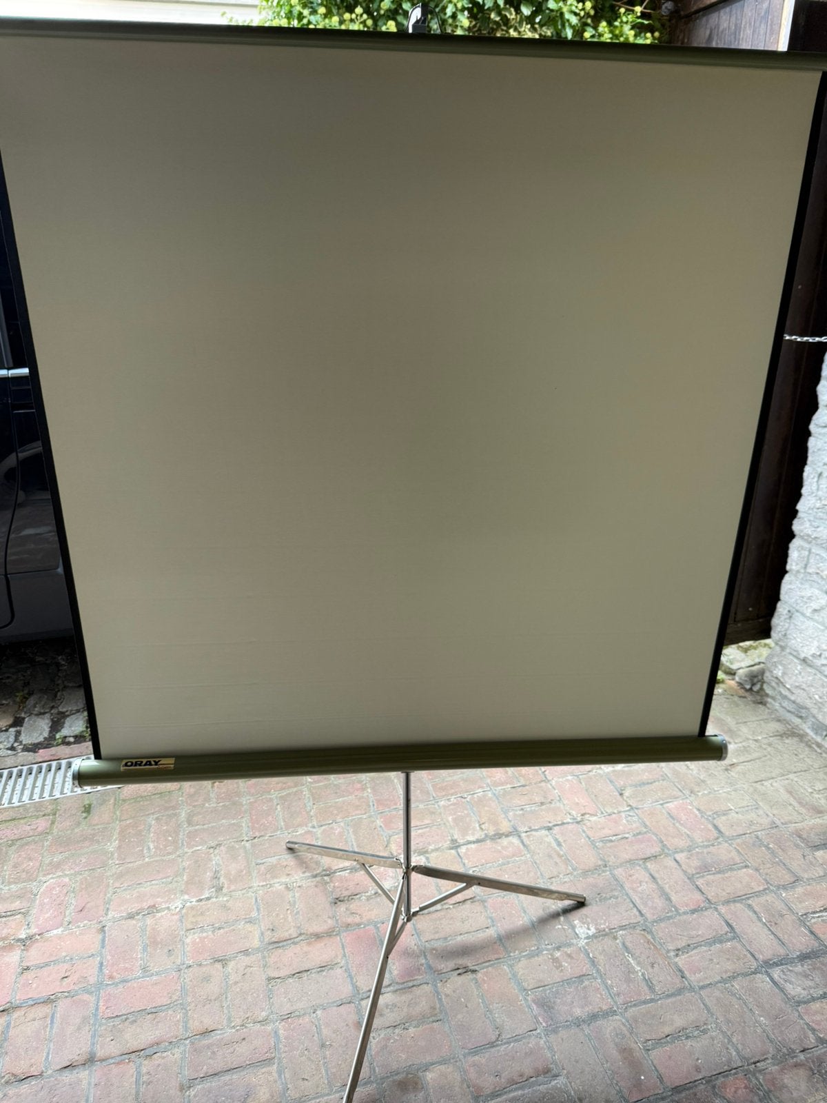 Zeldzaam! Vintage Oray Projectiescherm (130cm), Ophalen, Zo goed als nieuw