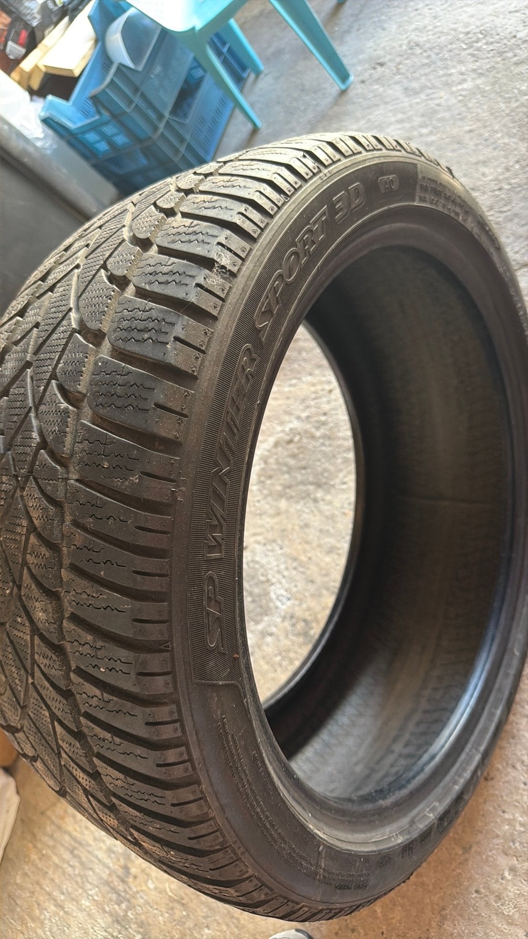 2 winterbanden goede staat Dunlop, Auto-onderdelen, Banden en Velgen, Ophalen, Winterbanden