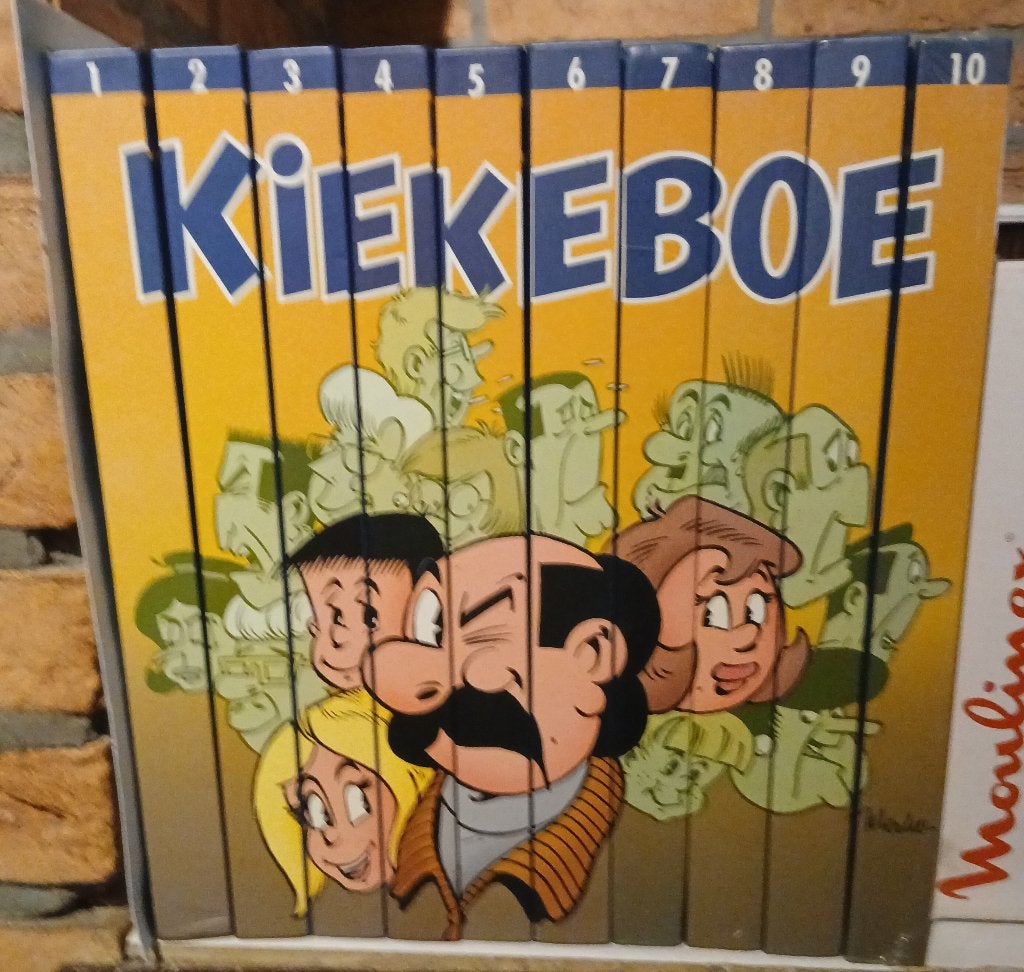 De Kiekeboecollectie delen 1 t/m 10 in nieuwstaat, Boeken, Merho - kiekeboe, Complete serie of reeks, Nieuw, Ophalen of Verzenden