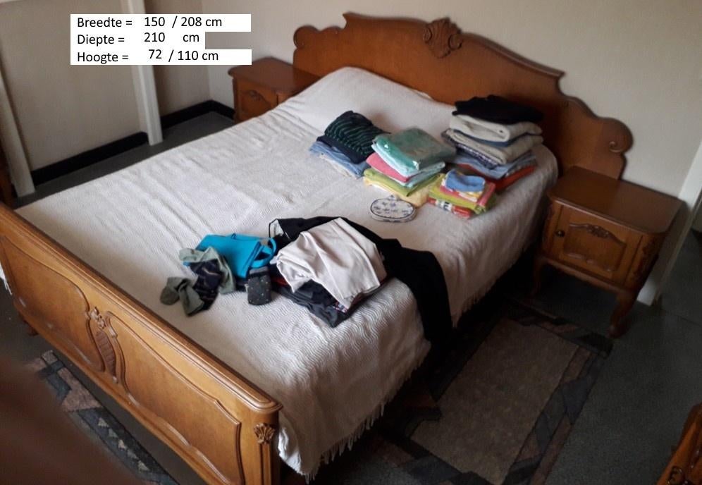 Te koop : 2-persoonsbed, Enlèvement