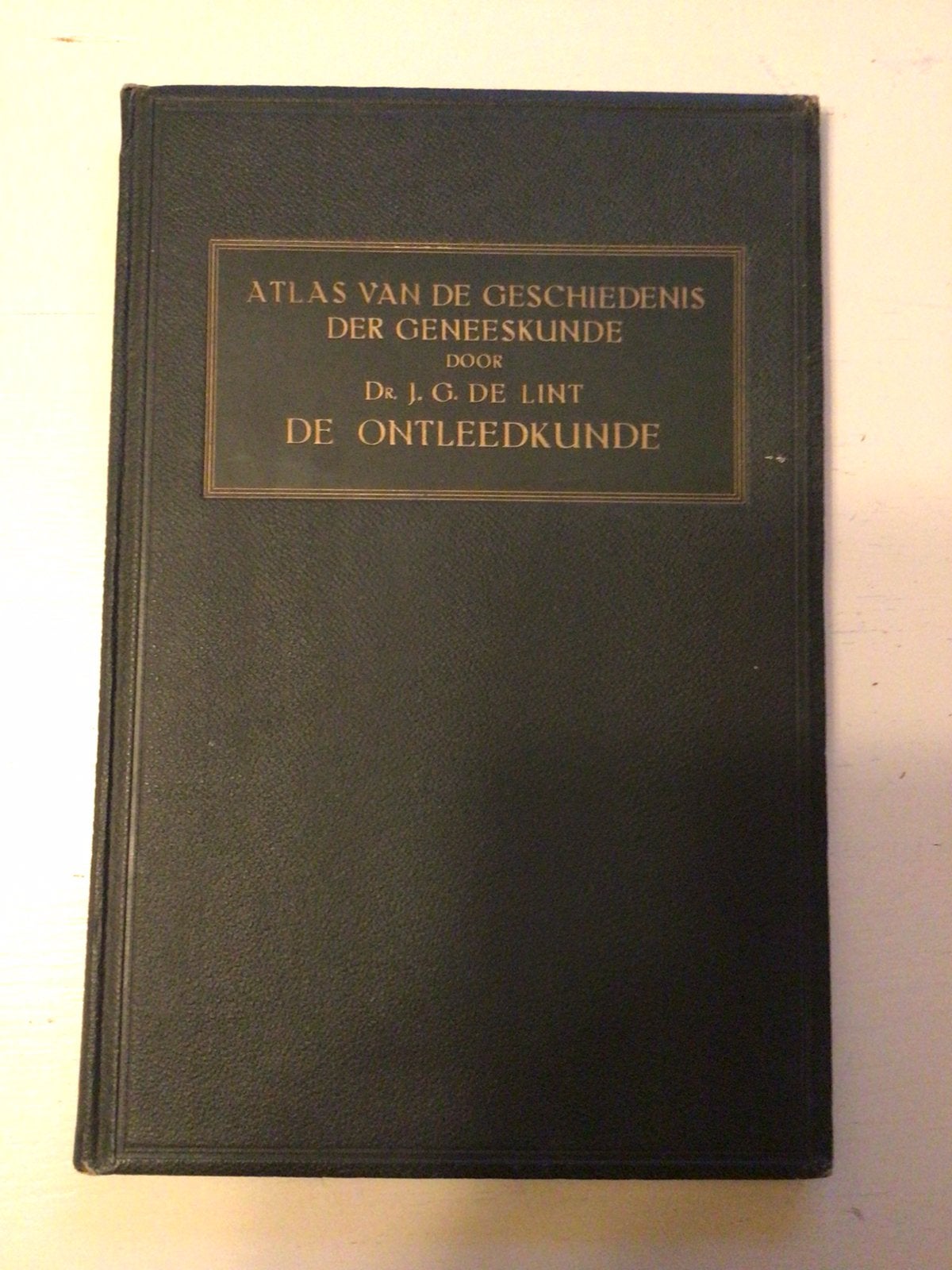 Atlas van de geschiedenis der geneeskunde, de ontleedkunde, Antiek en Kunst, Ophalen of Verzenden
