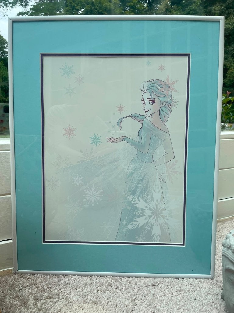 Impression d'Art Officielle Disney - Elsa, Collections, Enlèvement, Comme neuf