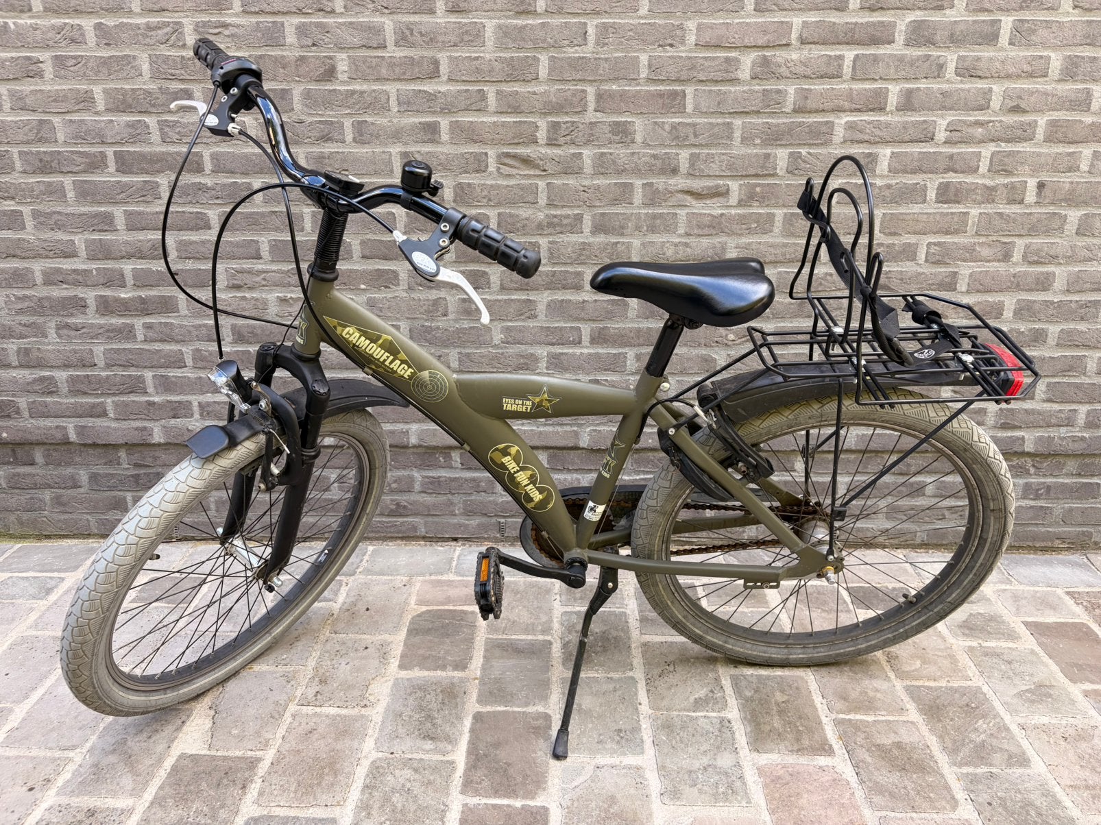 BFK Bike Fun Kids 24’’ jongensfiets, Ophalen, Velgrem, Handrem, Gebruikt