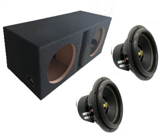 Dikke subwoofer set BASSFACE 2600WATT RSM 5200WATT MAX