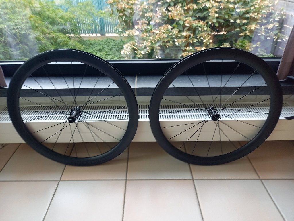 Carbon wielen "Hollowgram", Fietsen en Brommers, Fietsonderdelen, Wiel, Ophalen of Verzenden, Zo goed als nieuw, Hollowgram