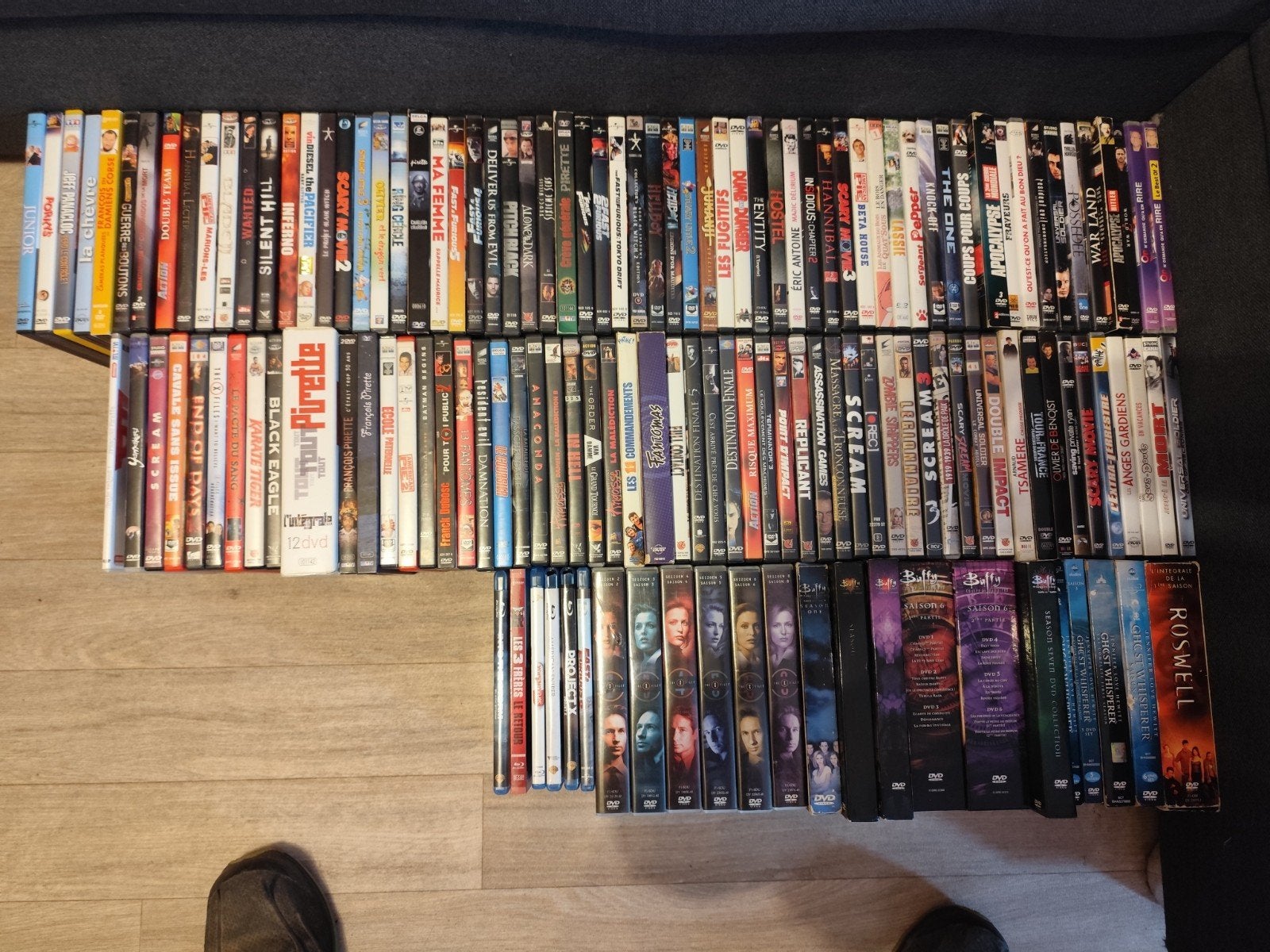 Gros lot de 225 DVD + 6 BLU-RAY, Ophalen of Verzenden, Gebruikt