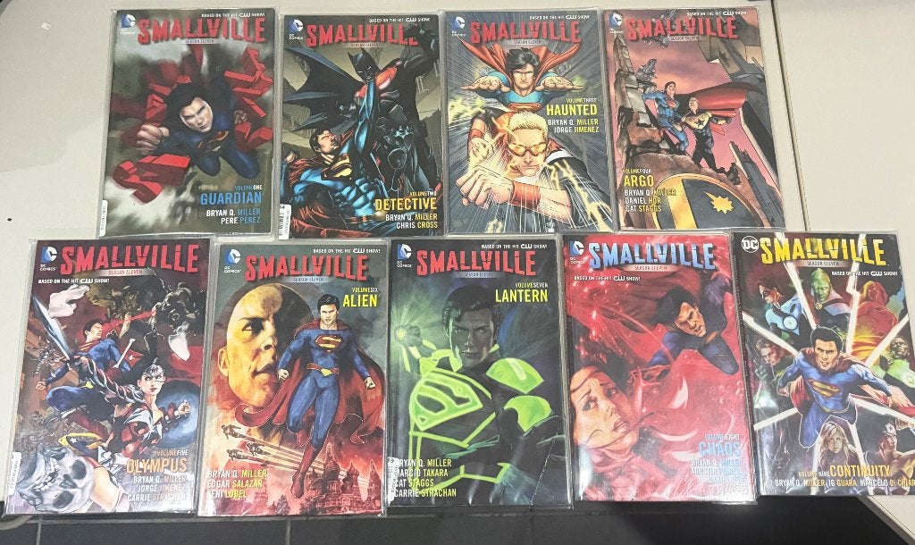 Smallville Season eleven graphic novels, Livres, BD | Comics, Greg Berlantie, Série complète ou Série, Comme neuf, Enlèvement