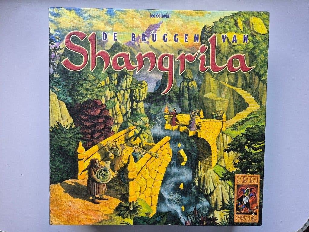 De bruggen van Shangrila, Hobby en Vrije tijd, Gezelschapsspellen | Bordspellen, Zo goed als nieuw, Drie of vier spelers, Ophalen of Verzenden