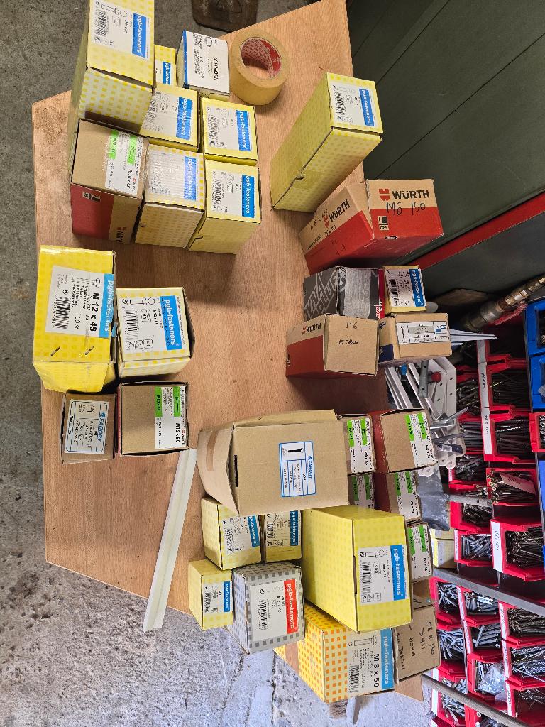 vis ecrou rondelle, Bricolage & Construction, Quincaillerie & Fixations, Enlèvement, Neuf, Vis, Inox