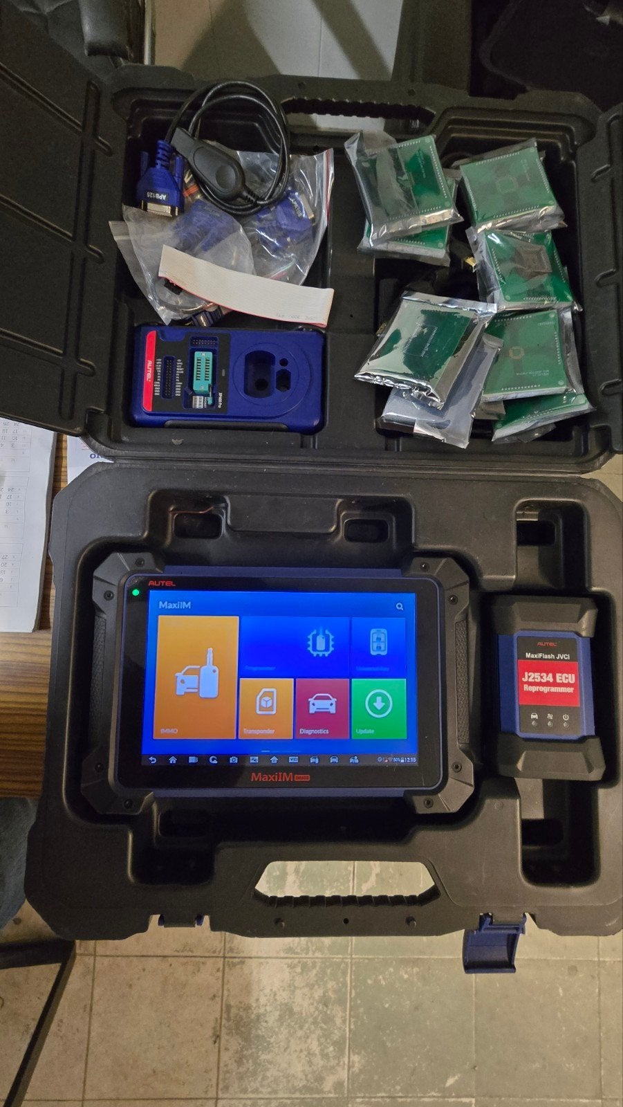 Autel IM608 DIAGNOSE EN SLEUTEL PROGRAMMEREN, Ophalen
