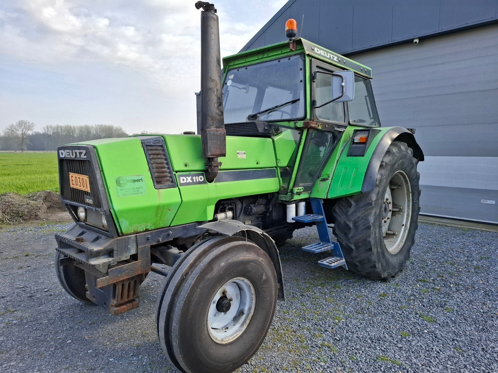 tracteur Deutz DX110, Articles professionnels, Enlèvement