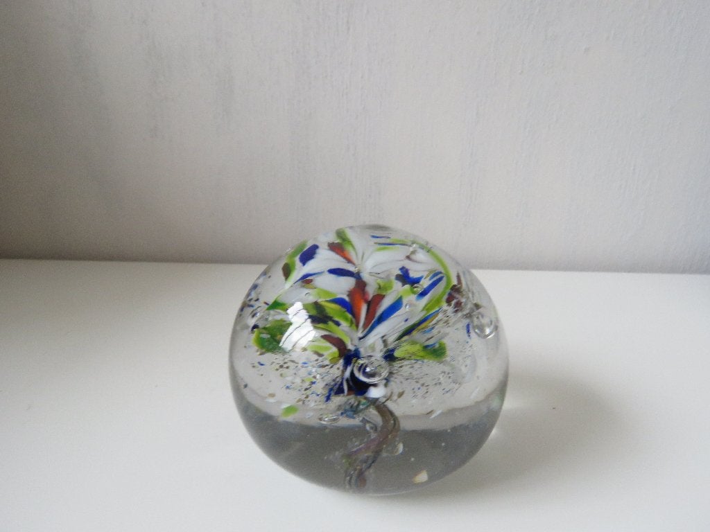 Presse papier bloemen 8,5 cm, Ophalen of Verzenden